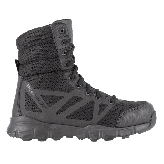 Reebok Dauntless 8'' Seamless Tactical Boot with Soft Toe - Black RB8720 - Clothing & Accessories